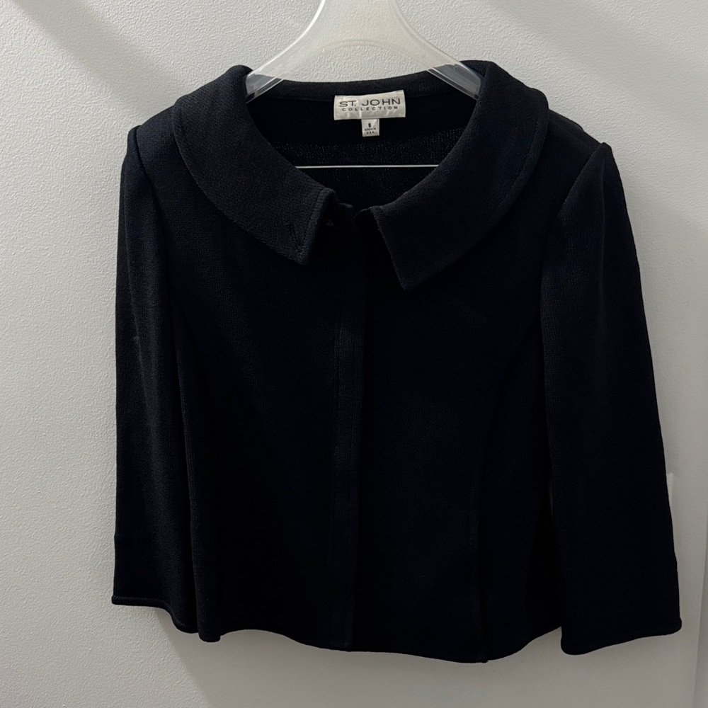 St. John Classic Black Blazer